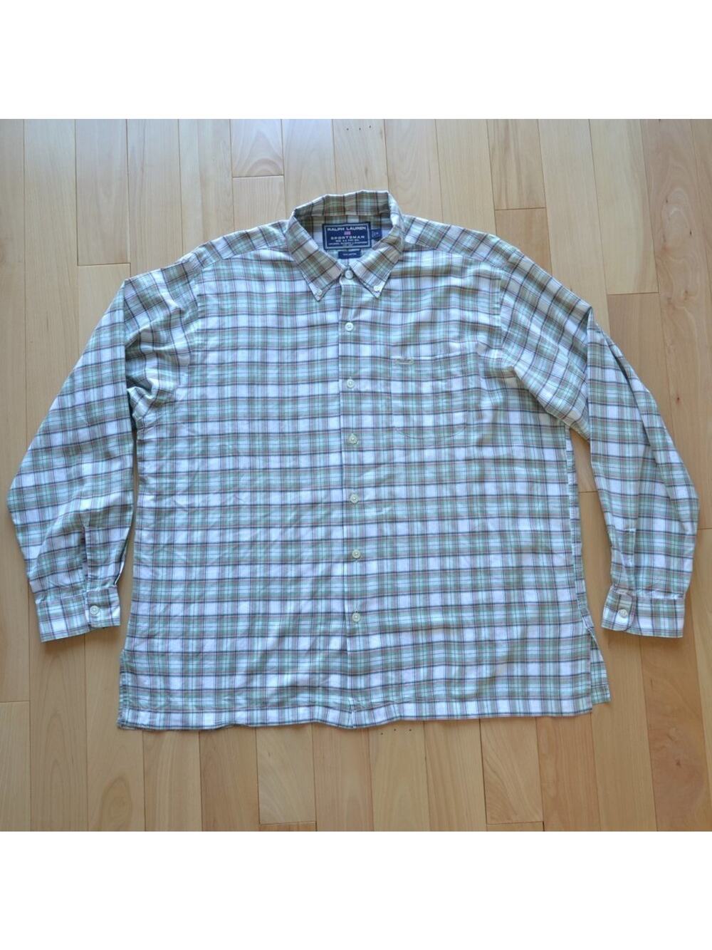 Ralph Lauren Sportsman Plaid Button Down Shirt